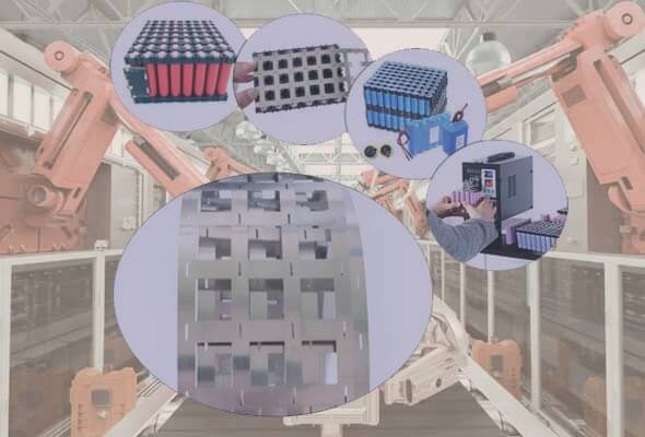 battery pack welding connector