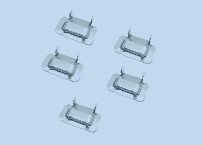 stainless steel ear lokt banding buckles